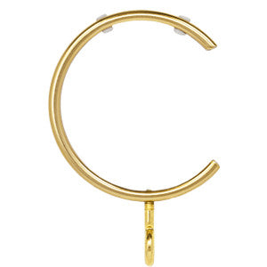 Passing Steel Ring 2 Gold (7 Per Pack) by Stout Hardware