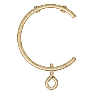Passing Steel Ring 4 Chardonnay (7 Per Pack) by Stout Hardware
