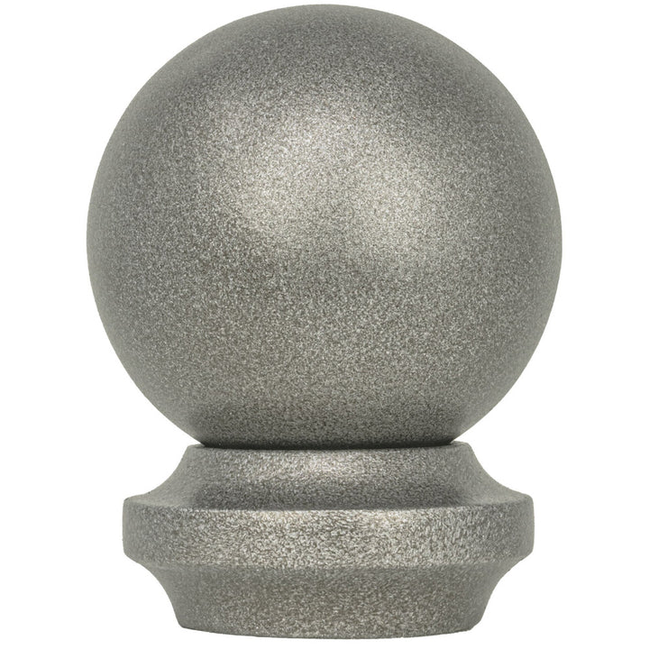 Metal Ball Finial 3 Smoke by Stout Hardware Stout Hardware Metal Ball Finial 3 SmokeHardware 1.375 INCH INDUSTRIAL WOOD & METAL COLLECTION USA </p><p>Repeat: H: 0.000, V: 0.000 1.38 in - Fabric Carolina -