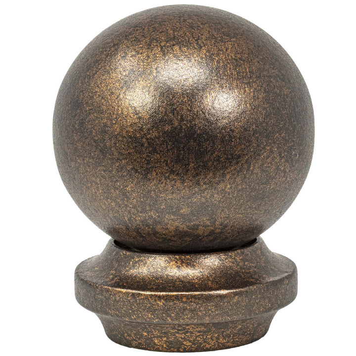 Metal Ball Finial 5 Copper by Stout Hardware Stout Hardware Metal Ball Finial 5 CopperHardware 1.375 INCH INDUSTRIAL WOOD & METAL COLLECTION USA </p><p>Repeat: H: 0.000, V: 0.000 1.38 in - Fabric Carolina -