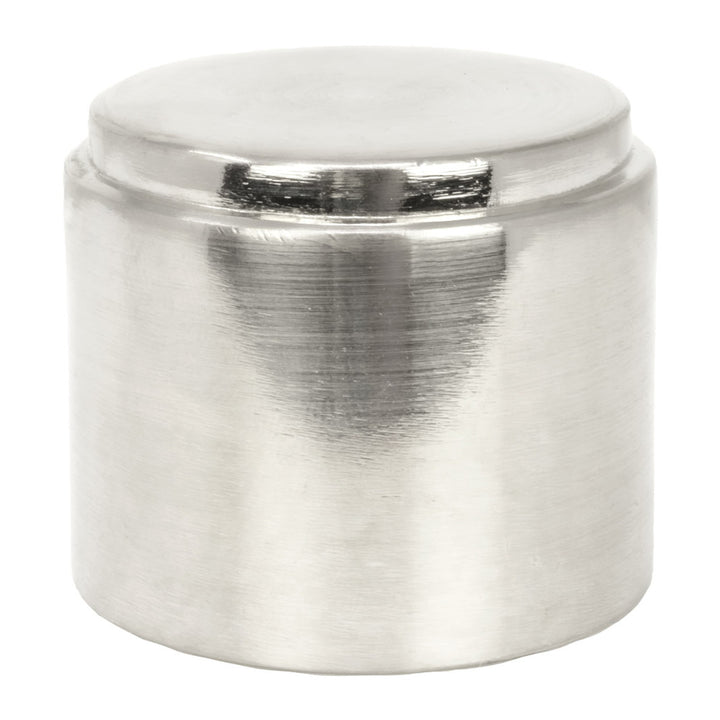 Metal End Cap 7 Silver by Stout Hardware Stout Hardware Metal End Cap 7 SilverHardware 1.375 INCH INDUSTRIAL WOOD & METAL COLLECTION USA </p><p>Repeat: H: 0.000, V: 0.000 1.38 in - Fabric Carolina -
