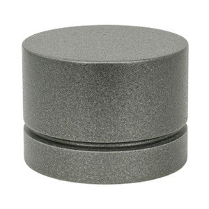 Traverse End Cap 1 Graphite by Stout Hardware
