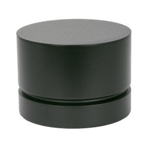 Traverse End Cap 2 Black by Stout Hardware
