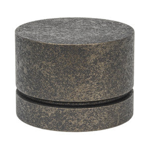 Traverse End Cap 6 Charcoal by Stout Hardware