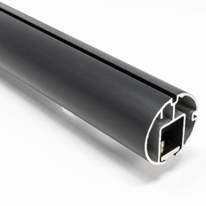 Traverse Rod 6 Ft. 9 Coal by Stout Hardware