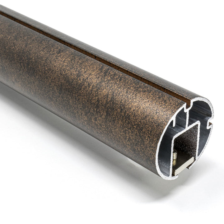 Traverse Rod 8 Ft. 5 Copper by Stout Hardware Stout Hardware Traverse Rod 8 Ft. 5 CopperHardware 1.375 INCH MODERN ALUMIMUM COLLECTION USA </p><p>Repeat: H: 0.000, V: 0.000 1.38 in - Fabric Carolina -