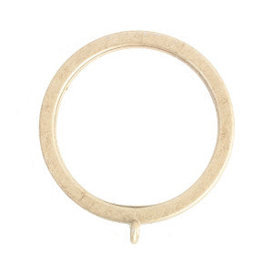Flat Lined Rings 5 Chardonnay (10 Per Pack) by Stout Hardware