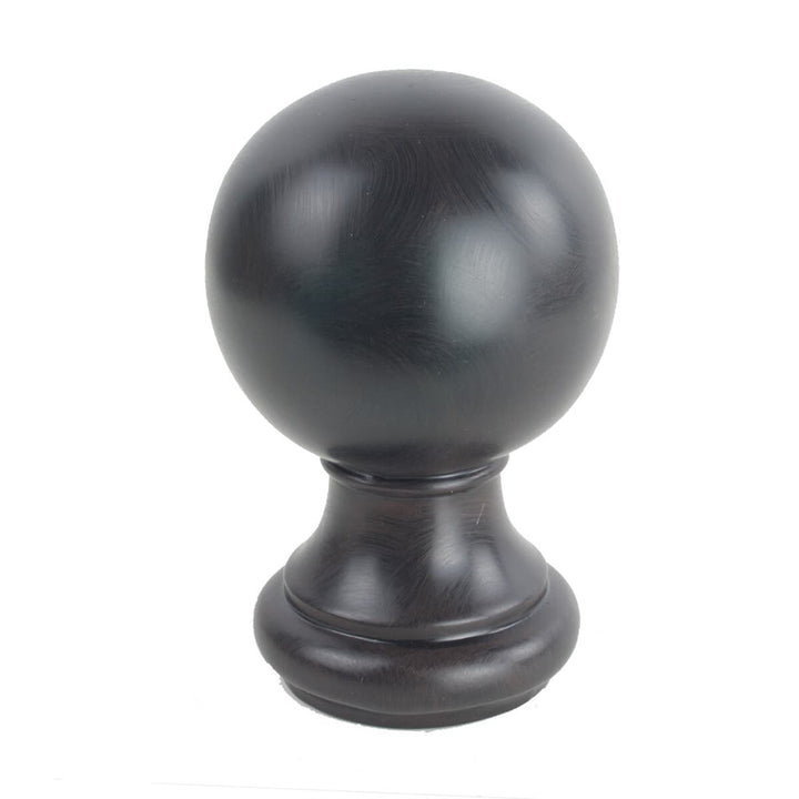 Ball Finial 2 Espresso by Stout Hardware Stout Hardware Ball Finial 2 EspressoHardware 1.5 INCH METAL Fabric HARDWARE - METROPOLITAN USA </p><p>Repeat: H: , V: 1.5 in - Fabric Carolina -