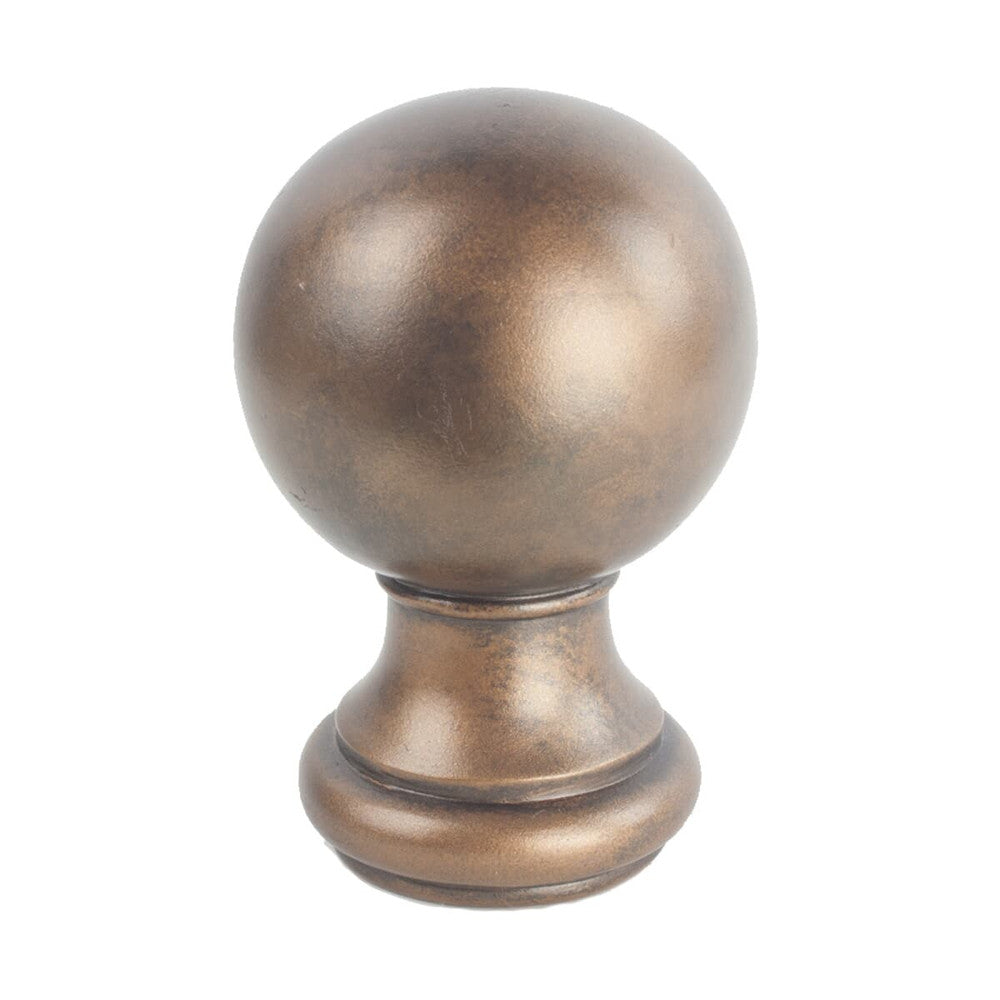 Ball Finial 3 Bronze by Stout Hardware Stout Hardware Ball Finial 3 BronzeHardware 1.5 INCH METAL Fabric HARDWARE - METROPOLITAN USA </p><p>Repeat: H: , V: 1.5 in - Fabric Carolina -