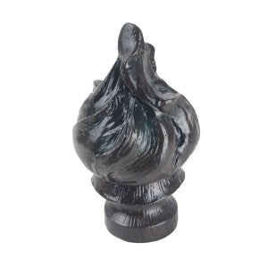 Flame Finial 2 Espresso by Stout Hardware