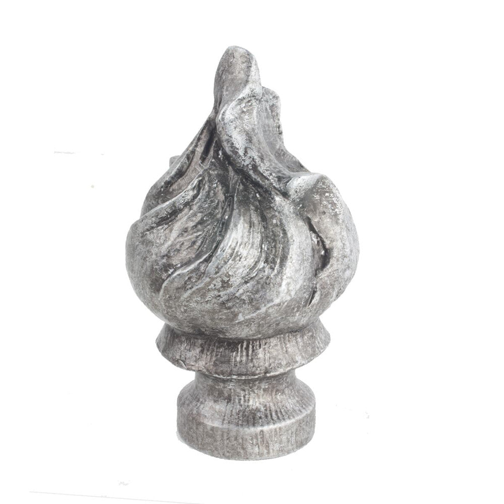 Flame Finial 4 Silver by Stout Hardware Stout Hardware Flame Finial 4 SilverHardware 1.5 INCH METAL Fabric HARDWARE - METROPOLITAN USA </p><p>Repeat: H: , V: 1.5 in - Fabric Carolina -