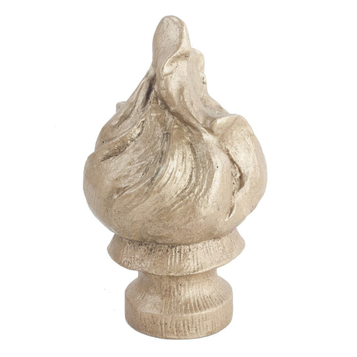 Flame Finial 5 Chardonnay by Stout Hardware Stout Hardware Flame Finial 5 ChardonnayHardware 1.5 INCH METAL Fabric HARDWARE - METROPOLITAN USA </p><p>Repeat: H: , V: 1.5 in - Fabric Carolina -