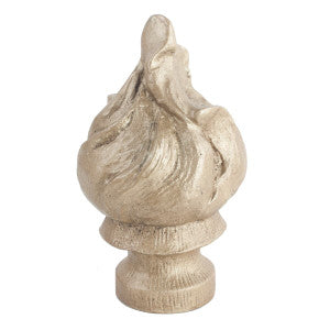 Flame Finial 5 Chardonnay by Stout Hardware