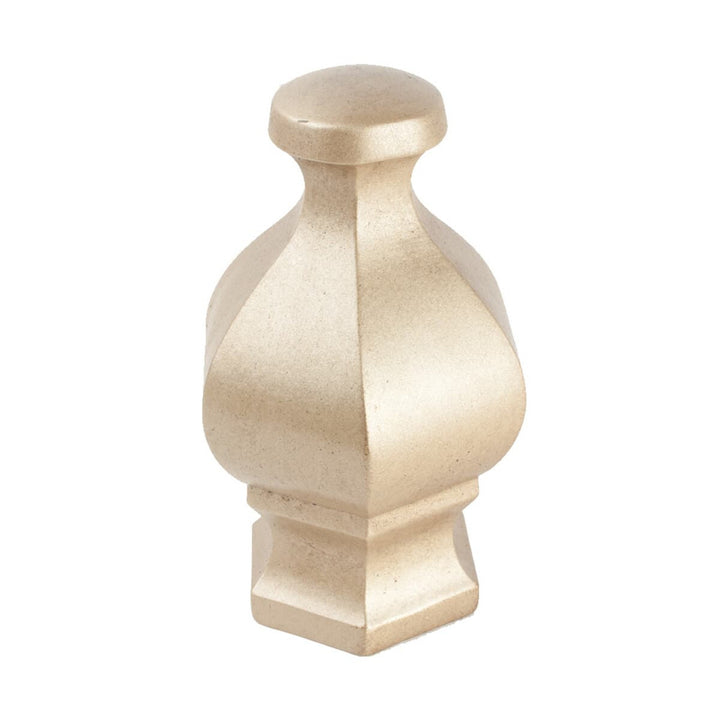 Hex Finial 5 Chardonnay by Stout Hardware Stout Hardware Hex Finial 5 ChardonnayHardware 1.5 INCH METAL Fabric HARDWARE - METROPOLITAN USA </p><p>Repeat: H: , V: 1.5 in - Fabric Carolina -
