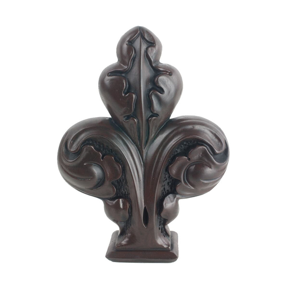 Trefoil Finial 2 Espresso by Stout Hardware Stout Hardware Trefoil Finial 2 EspressoHardware 1.5 INCH METAL Fabric HARDWARE - METROPOLITAN USA </p><p>Repeat: H: , V: 1.5 in - Fabric Carolina -