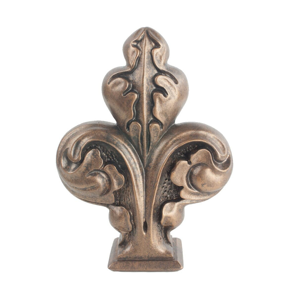 Trefoil Finial 3 Bronze by Stout Hardware Stout Hardware Trefoil Finial 3 BronzeHardware 1.5 INCH METAL Fabric HARDWARE - METROPOLITAN USA </p><p>Repeat: H: , V: 1.5 in - Fabric Carolina -