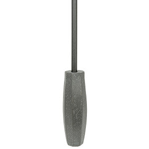 Metal/Wood Wand 2 Grey by Stout Hardware