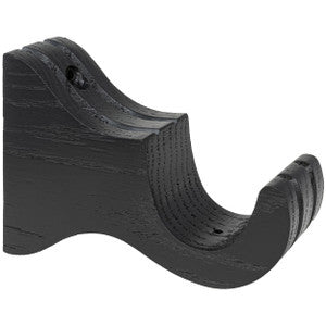Stnd Wood Bracket 5 Black by Stout Hardware