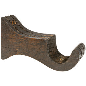 Large Wood Bracket 4 Espresso by Stout Hardware