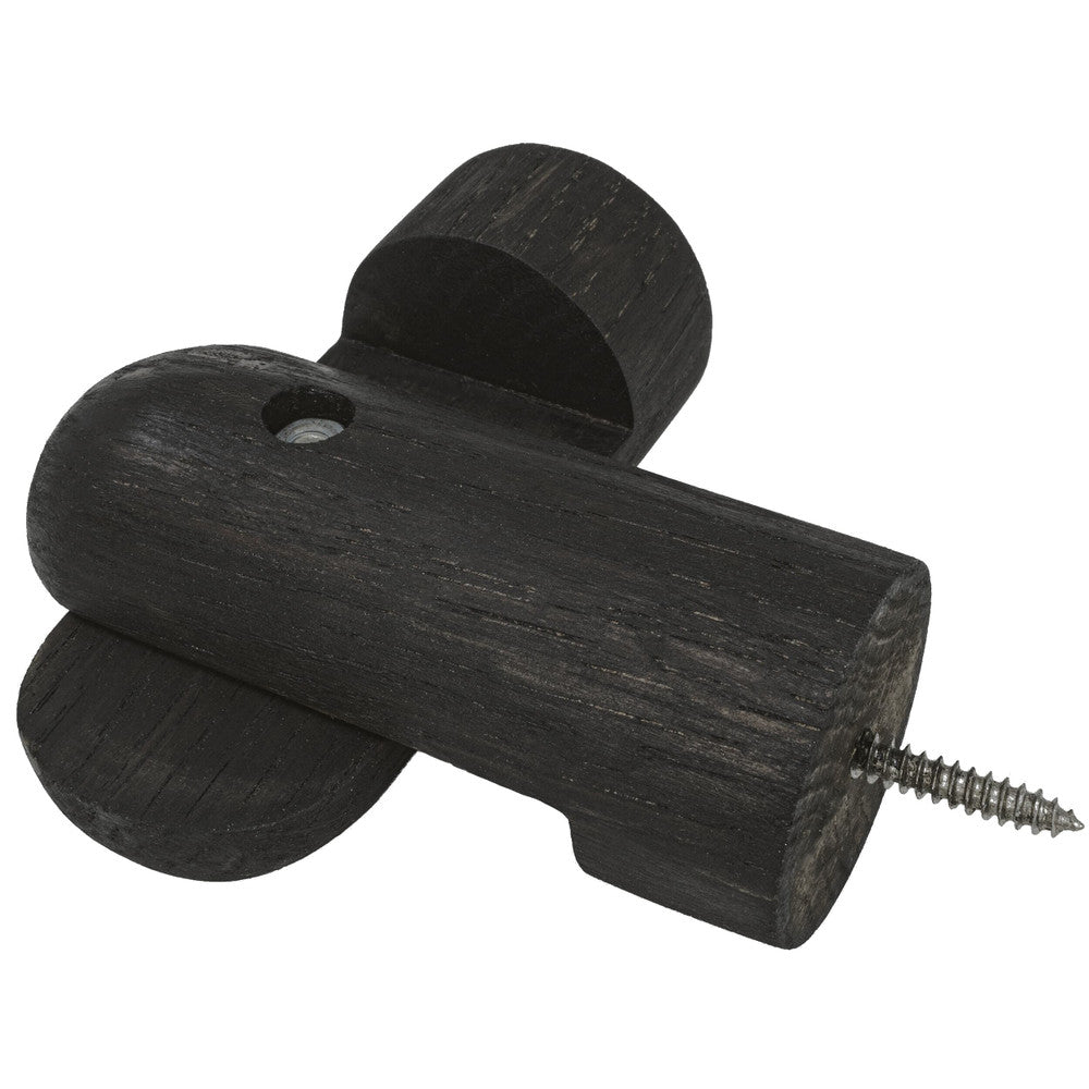 Wood Elbow 5 Black by Stout Hardware Stout Hardware Wood Elbow 5 BlackHardware 1.375 INCH INDUSTRIAL WOOD & METAL COLLECTION USA </p><p>Repeat: H: 0.000, V: 0.000 1.38 in - Fabric Carolina -