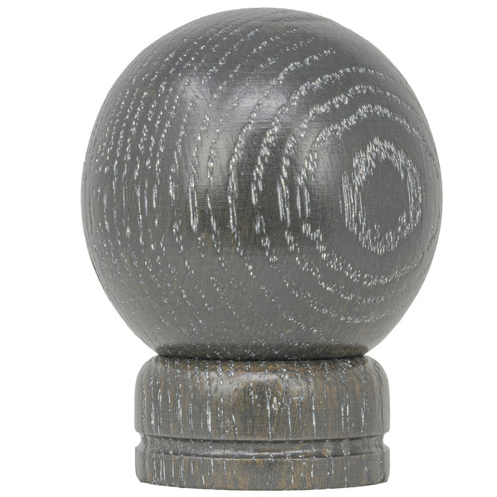 Wood Ball Finial 2 Grey by Stout Hardware Stout Hardware Wood Ball Finial 2 GreyHardware 1.375 INCH INDUSTRIAL WOOD & METAL COLLECTION 100%WOD USA </p><p>Repeat: H: 0.000, V: 0.000 1.38 in - Fabric Carolina -