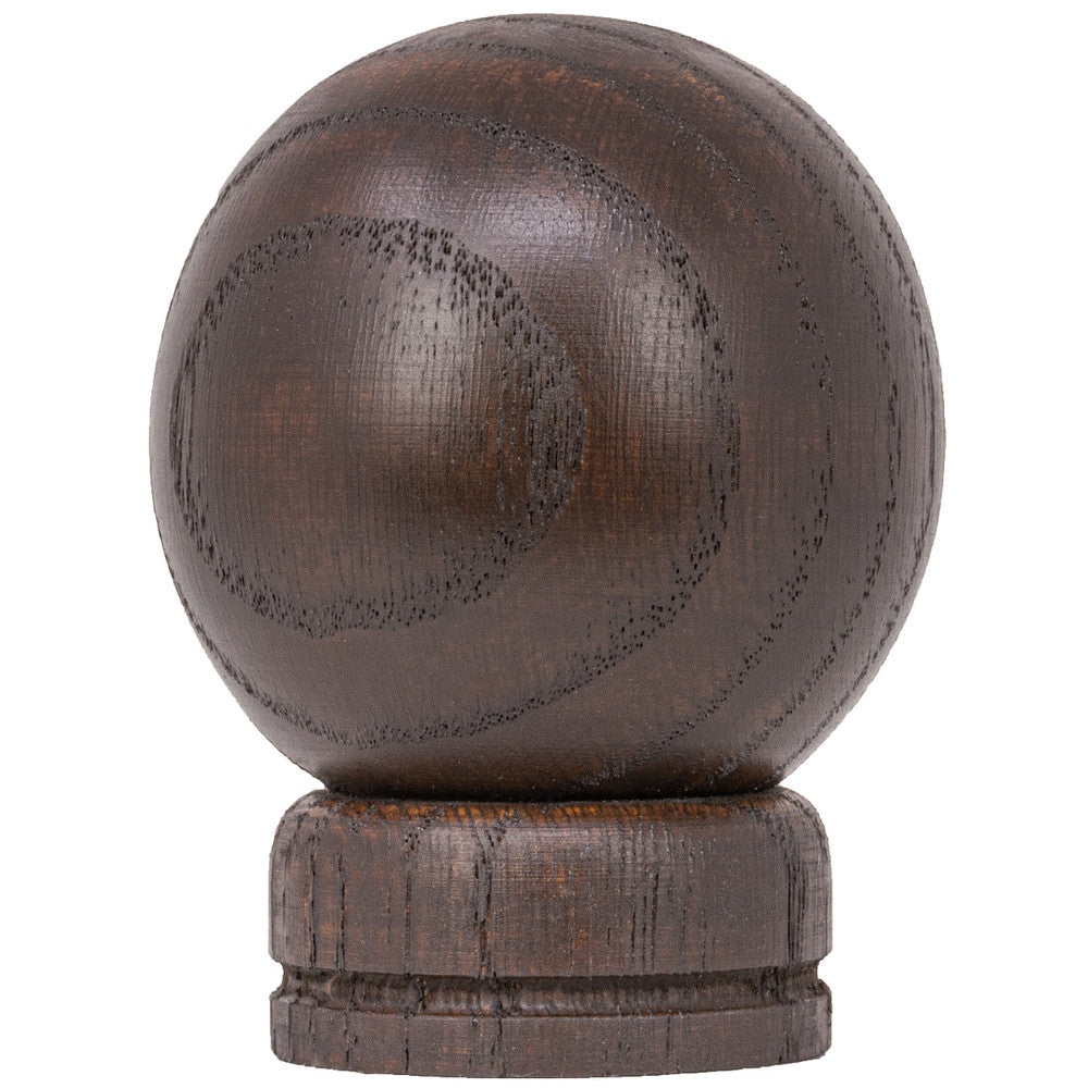 Wood Ball Finial 4 Espresso by Stout Hardware Stout Hardware Wood Ball Finial 4 EspressoHardware 1.375 INCH INDUSTRIAL WOOD & METAL COLLECTION 100%WOD USA </p><p>Repeat: H: 0.000, V: 0.000 1.38 in - Fabric Carolina -