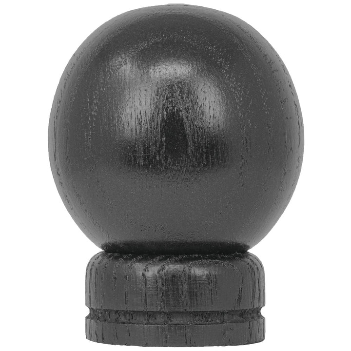 Wood Ball Finial 5 Black by Stout Hardware Stout Hardware Wood Ball Finial 5 BlackHardware 1.375 INCH INDUSTRIAL WOOD & METAL COLLECTION 100%WOD USA </p><p>Repeat: H: 0.000, V: 0.000 1.38 in - Fabric Carolina -