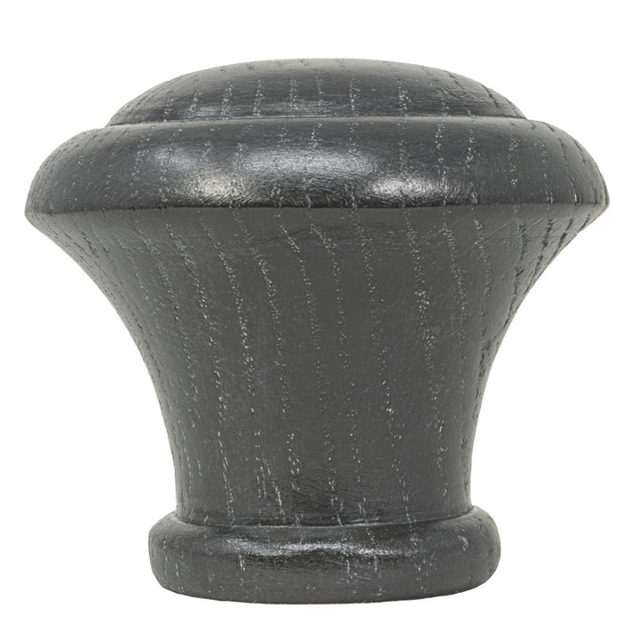 Wood Knob Finial 2 Grey by Stout Hardware Stout Hardware Wood Knob Finial 2 GreyHardware 1.375 INCH INDUSTRIAL WOOD & METAL COLLECTION USA </p><p>Repeat: H: 0.000, V: 0.000 1.38 in - Fabric Carolina -