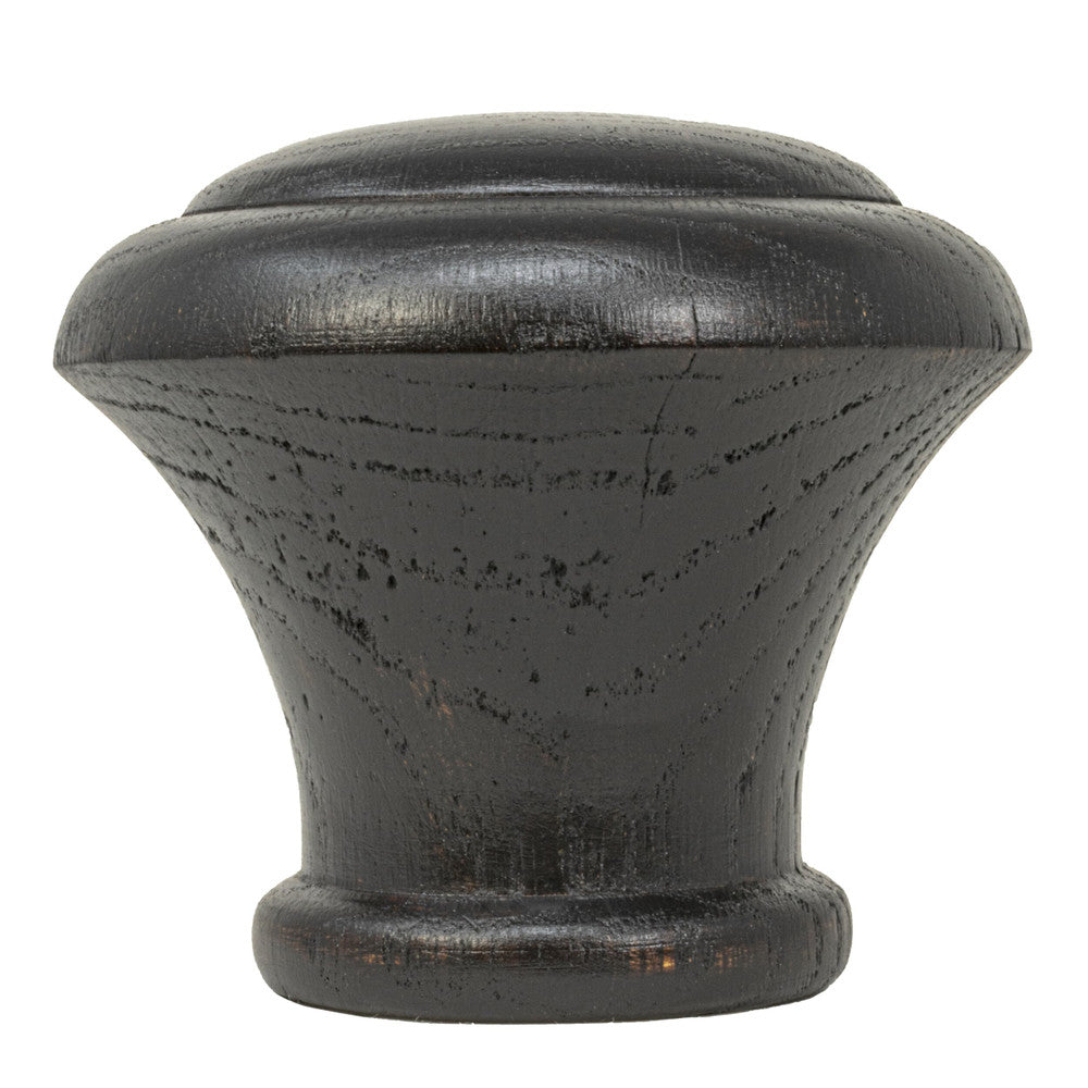Wood Knob Finial 4 Espresso by Stout Hardware Stout Hardware Wood Knob Finial 4 EspressoHardware 1.375 INCH INDUSTRIAL WOOD & METAL COLLECTION USA </p><p>Repeat: H: 0.000, V: 0.000 1.38 in - Fabric Carolina -