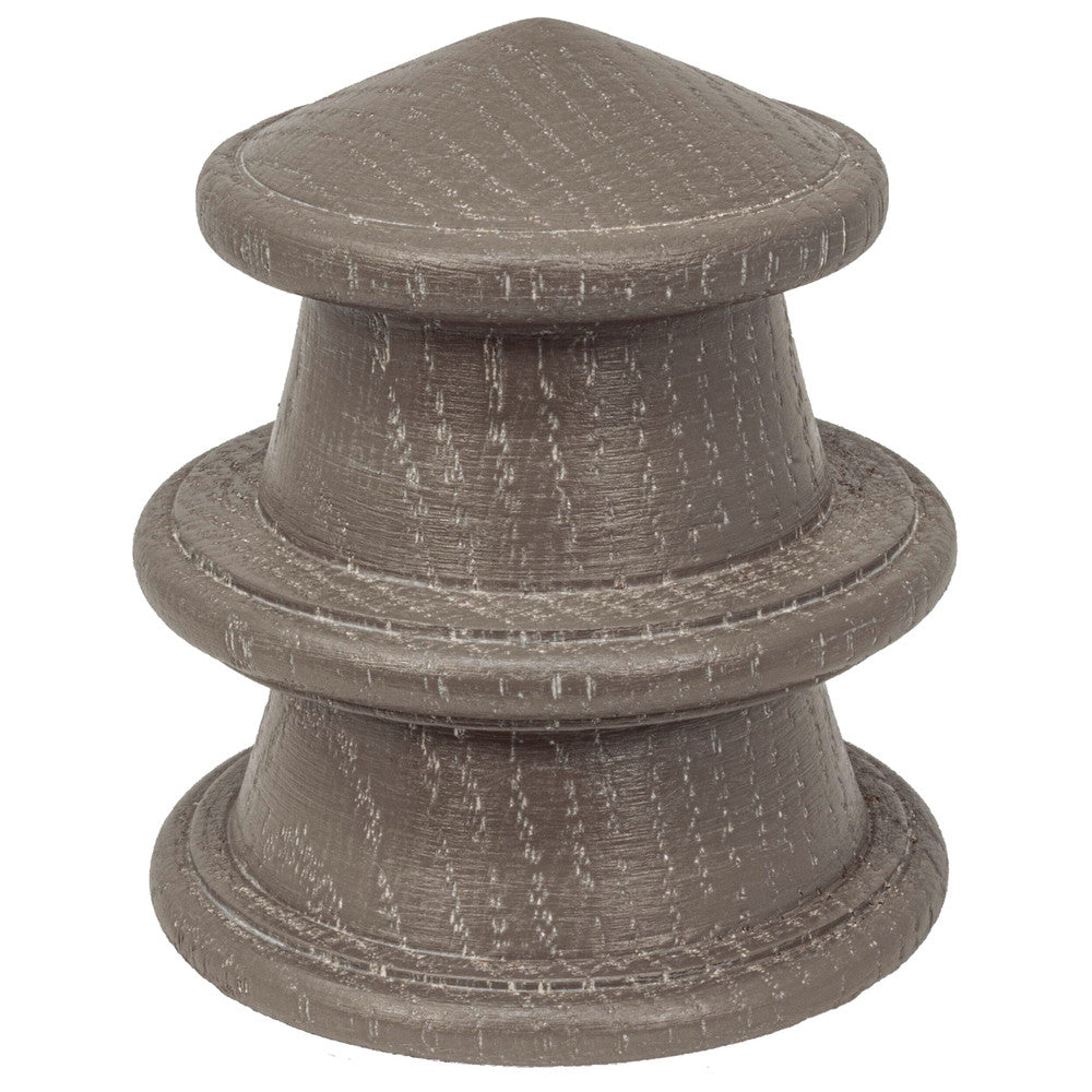 Wood Top Finial 2 Grey by Stout Hardware Stout Hardware Wood Top Finial 2 GreyHardware 1.375 INCH INDUSTRIAL WOOD & METAL COLLECTION USA </p><p>Repeat: H: 1.380, V: 1.380 1.38 in - Fabric Carolina -