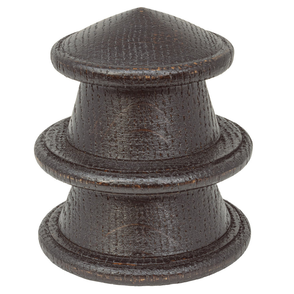 Wood Top Finial 4 Espresso by Stout Hardware Stout Hardware Wood Top Finial 4 EspressoHardware 1.375 INCH INDUSTRIAL WOOD & METAL COLLECTION USA </p><p>Repeat: H: 1.380, V: 1.380 1.38 in - Fabric Carolina -