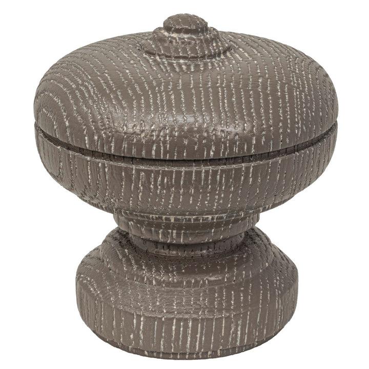 Wood Urn Finial 2 Grey by Stout Hardware Stout Hardware Wood Urn Finial 2 GreyHardware 1.375 INCH INDUSTRIAL WOOD & METAL COLLECTION USA </p><p>Repeat: H: 0.000, V: 0.000 1.38 in - Fabric Carolina -