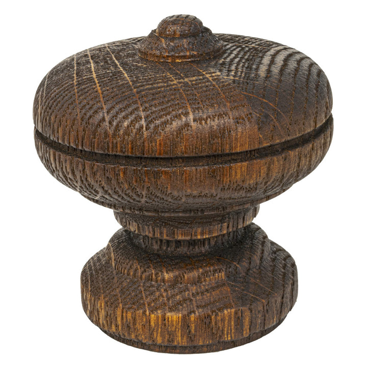 Wood Urn Finial 3 Saddle by Stout Hardware Stout Hardware Wood Urn Finial 3 SaddleHardware 1.375 INCH INDUSTRIAL WOOD & METAL COLLECTION USA </p><p>Repeat: H: 0.000, V: 0.000 1.38 in - Fabric Carolina -