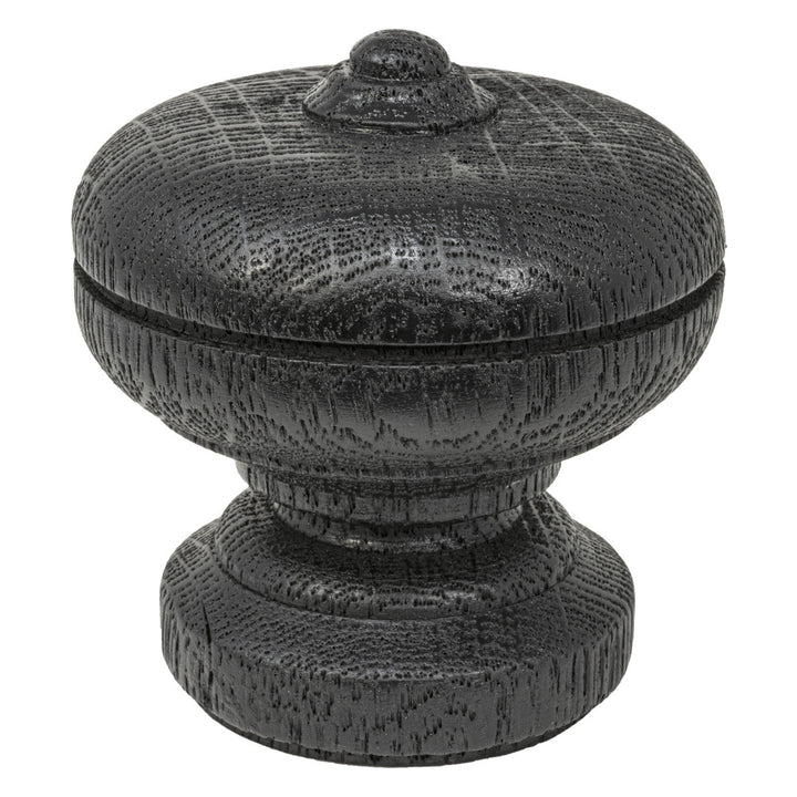Wood Urn Finial 5 Black by Stout Hardware Stout Hardware Wood Urn Finial 5 BlackHardware 1.375 INCH INDUSTRIAL WOOD & METAL COLLECTION USA </p><p>Repeat: H: 0.000, V: 0.000 1.38 in - Fabric Carolina -
