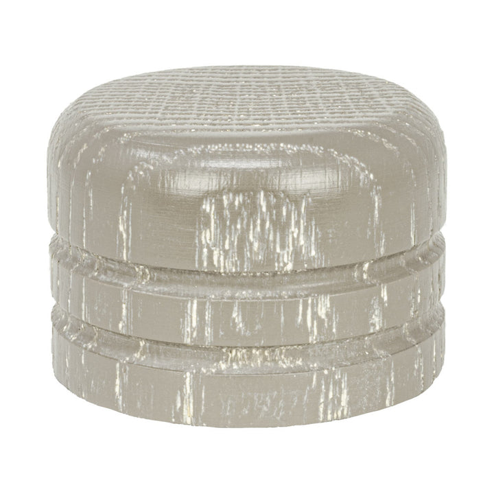 Wood End Cap 1 Stone by Stout Hardware Stout Hardware Wood End Cap 1 StoneHardware 1.375 INCH INDUSTRIAL WOOD & METAL COLLECTION USA </p><p>Repeat: H: 0.000, V: 0.000 1.38 in - Fabric Carolina -