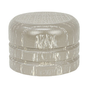 Wood End Cap 1 Stone by Stout Hardware