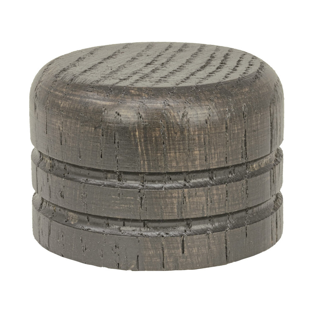 Wood End Cap 2 Grey by Stout Hardware Stout Hardware Wood End Cap 2 GreyHardware 1.375 INCH INDUSTRIAL WOOD & METAL COLLECTION USA </p><p>Repeat: H: 0.000, V: 0.000 1.38 in - Fabric Carolina -
