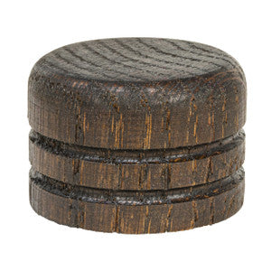 Wood End Cap 4 Espresso by Stout Hardware