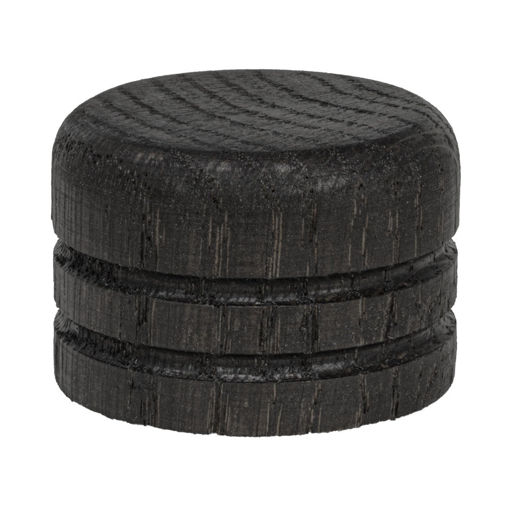 Wood End Cap 5 Black by Stout Hardware Stout Hardware Wood End Cap 5 BlackHardware 1.375 INCH INDUSTRIAL WOOD & METAL COLLECTION USA </p><p>Repeat: H: 0.000, V: 0.000 1.38 in - Fabric Carolina -