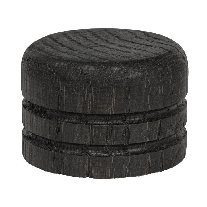 Wood End Cap 5 Black by Stout Hardware Stout Hardware Wood End Cap 5 BlackHardware 1.375 INCH INDUSTRIAL WOOD & METAL COLLECTION USA </p><p>Repeat: H: 0.000, V: 0.000 1.38 in - Fabric Carolina -
