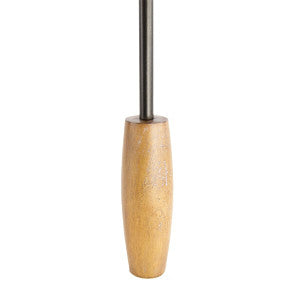 Wood/Metal Wand 4 Pickled Oak by Stout Hardware