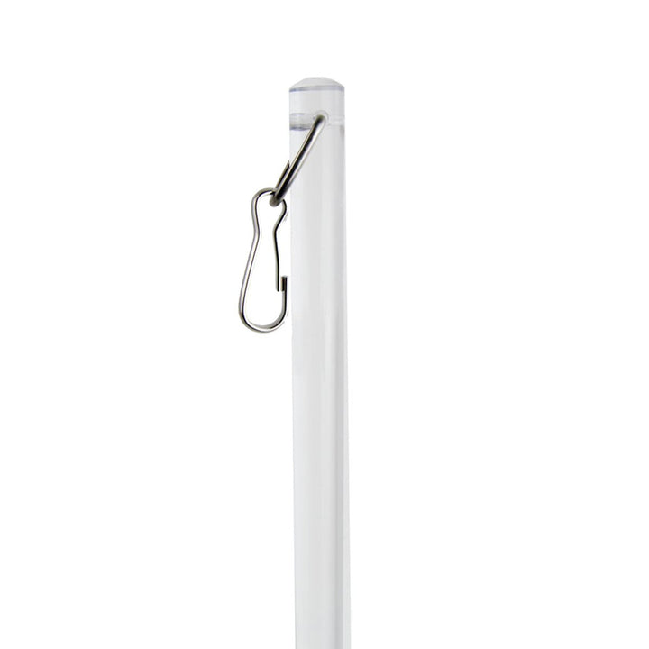Acrylic Wand 1 Clear by Stout Hardware Stout Hardware Acrylic Wand 1 ClearHardware 2 INCH WOOD Fabric HARDWARE - NATURAL BEAUTY TAIWAN </p><p>Repeat: H: , V: 2 in - Fabric Carolina -