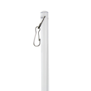Acrylic Wand 1 Clear by Stout Hardware