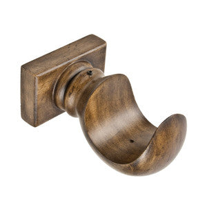 3.5 Inch Slim Mount Bracket 2 Walnut by Stout Hardware