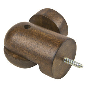 Elbow Bracket 2 Walnut by Stout Hardware