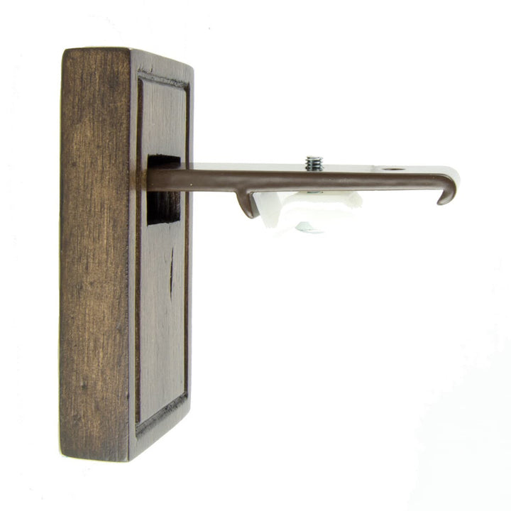 Traverse Bracket Single 2 Walnut by Stout Hardware Stout Hardware Traverse Bracket Single 2 WalnutHardware 2 INCH WOOD Fabric HARDWARE - NATURAL BEAUTY CHINA </p><p>Repeat: H: , V: 2 in - Fabric Carolina -