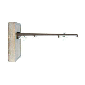 Traverse Bracket Double 5 Ash by Stout Hardware