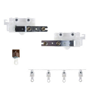Ripplefold Set 12 Ft Rod 100% Full by Stout Hardware