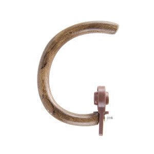 Faux Rings 2 Walnut (7 Per Pack) by Stout Hardware