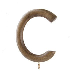 Passing C Rings 2 Walnut (7 Per Pack) by Stout Hardware